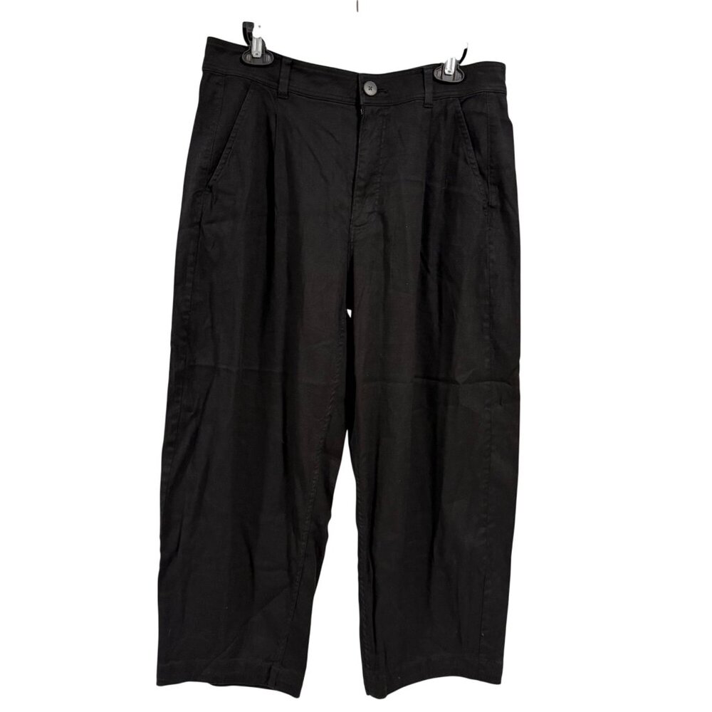 Everlane‎ The Utility Wide-Leg Black Pants Size 12